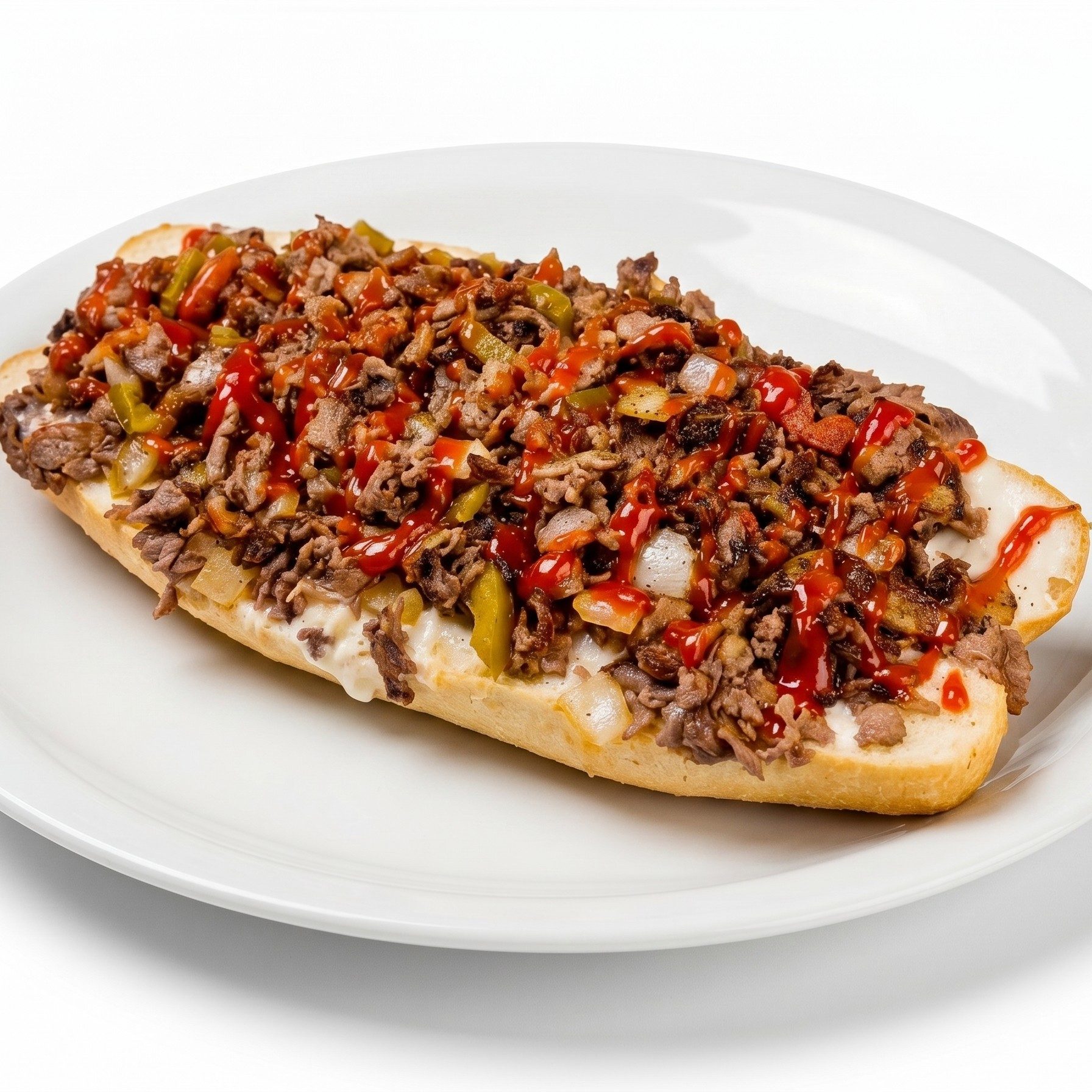 Cheese Steak Hoagie.