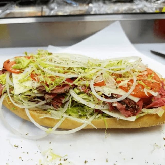Roast Beef Hoagie.
