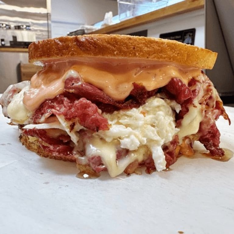 Delicious Salami Sandwich