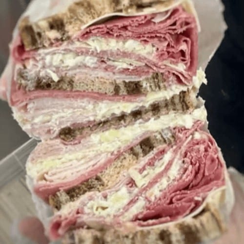 Hot Corned Beef Special Sandwich - In Store.