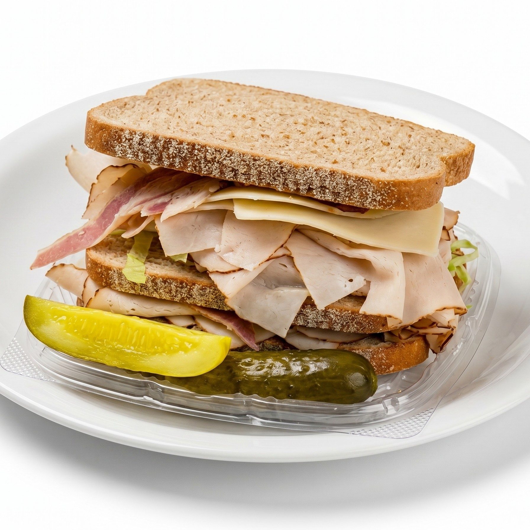 Honey Turkey Club Sandwich.