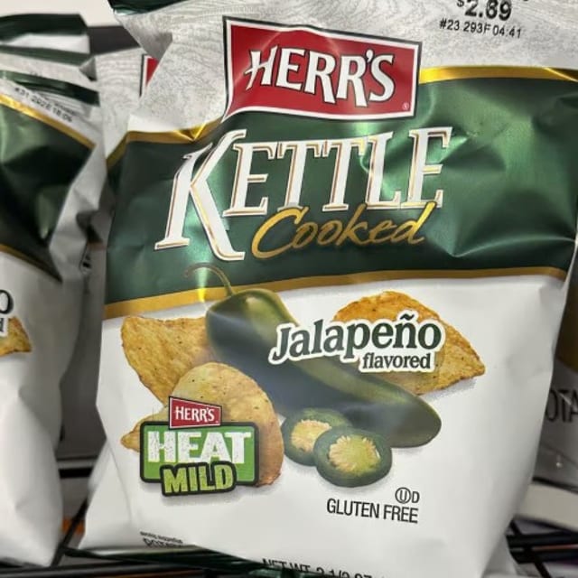 Herr's Kettle Jalapeño Small.