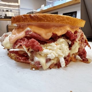 Hot Pastrami Special Sandwich