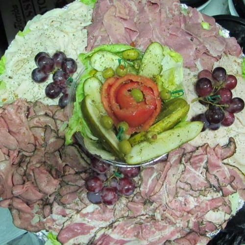 Meat Platter.