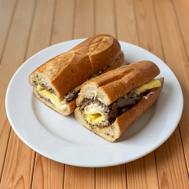Steak Egg & Cheese.